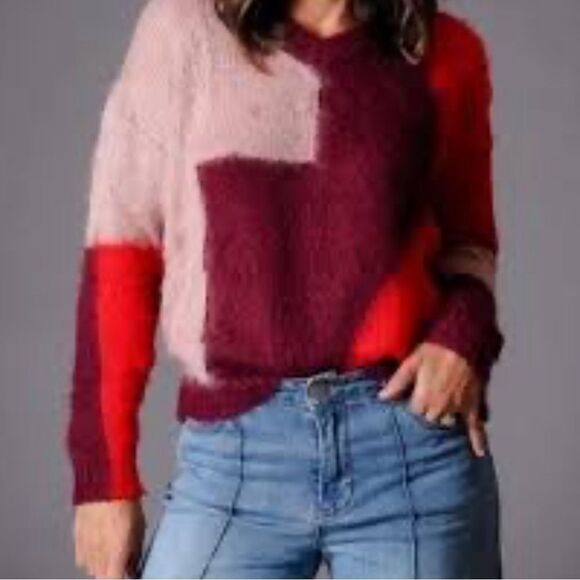 Molly Bracken Colourblock Sweater - Picture 1 of 10